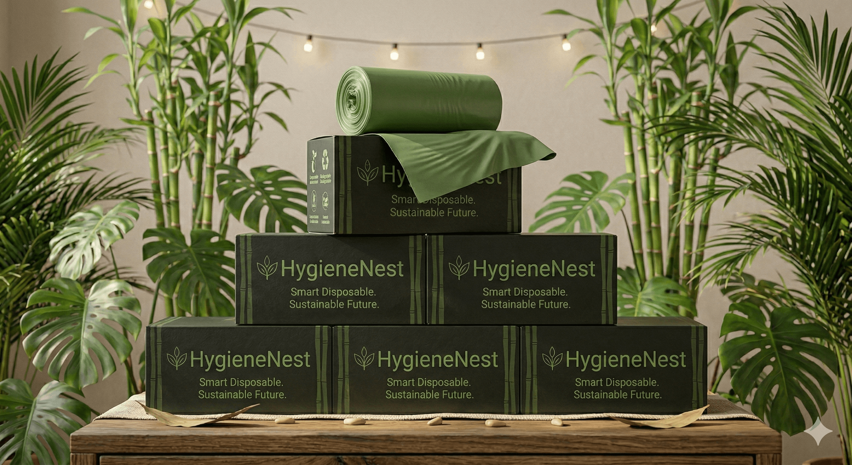 Eco-Friendly Garbage Bags – 24 x 32 Inch, Pack of 30