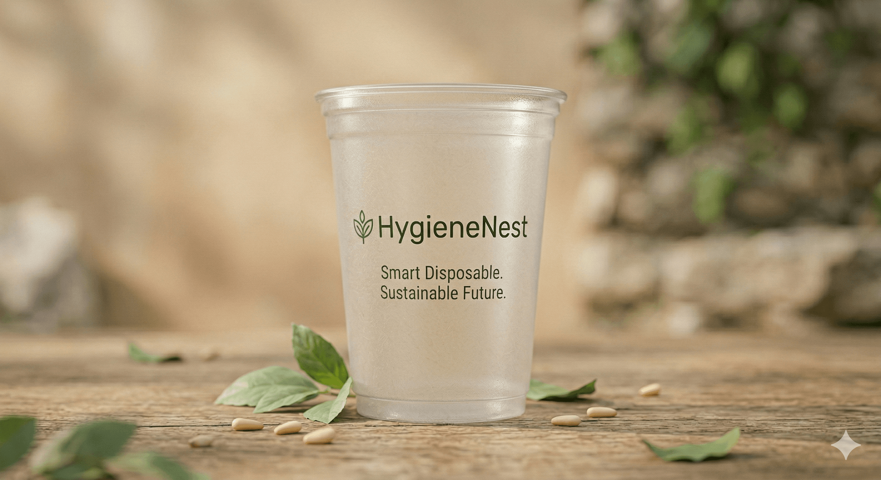 Bagasse Disposable Cups – 200 ml, Pack of 100